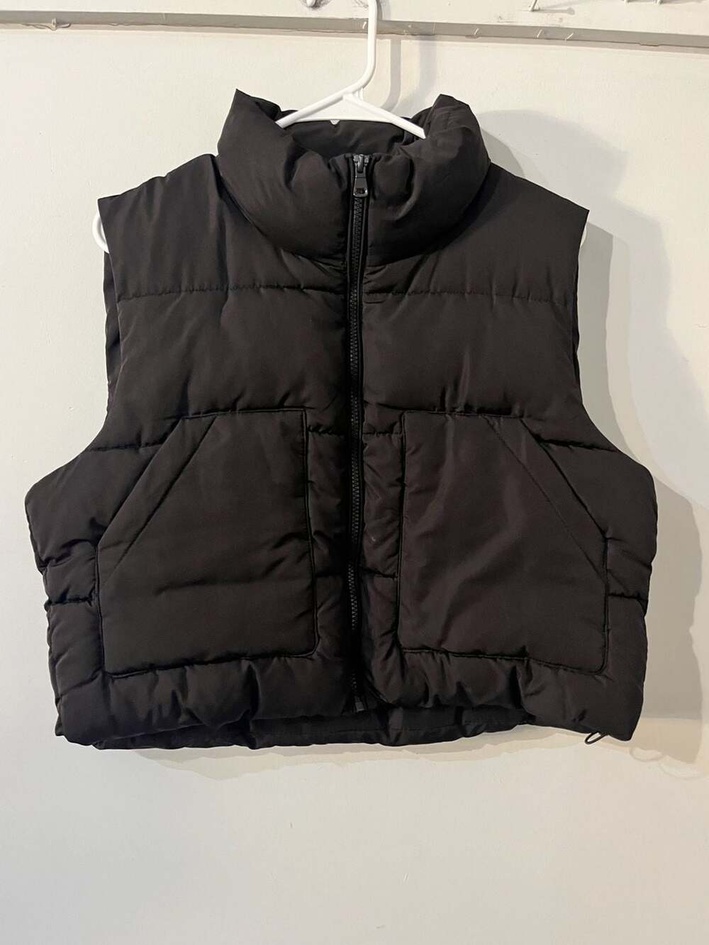 Love Tree Black Puffer Vest 003-109